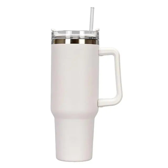 Lightweight Vacuum Thermal Cup White