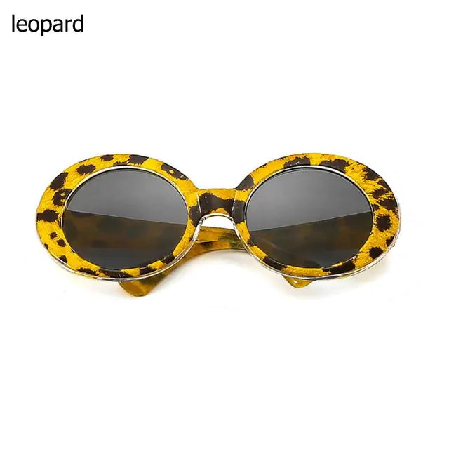 Pet Eyeglasses Photograph Prop Accessories Leopard Animal Print