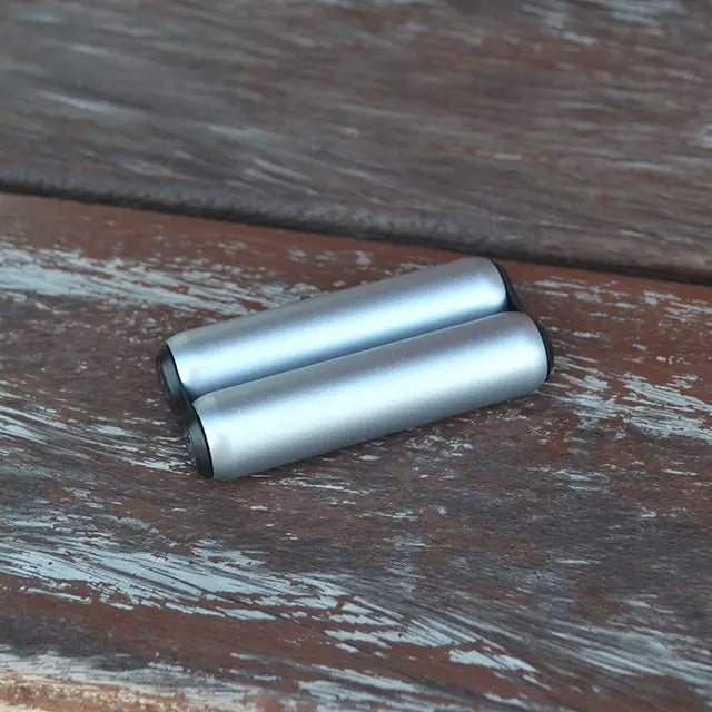Aluminum Fidget Roller: Stress Relief Metallic Gun Color