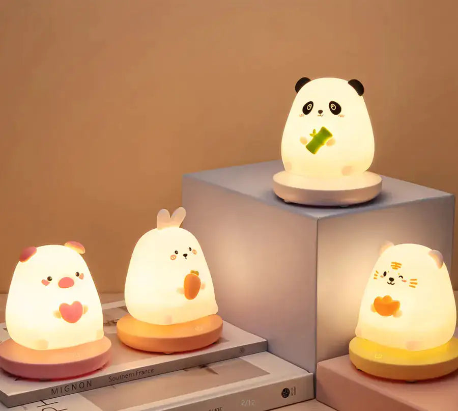 LED Night Lights Featuring Cute Animal Designs