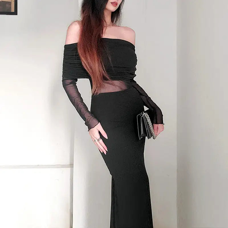 Elegant Off Shoulder Dress