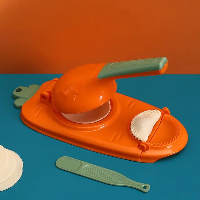 Dumpling Maker Press Kitchen Tool Orange