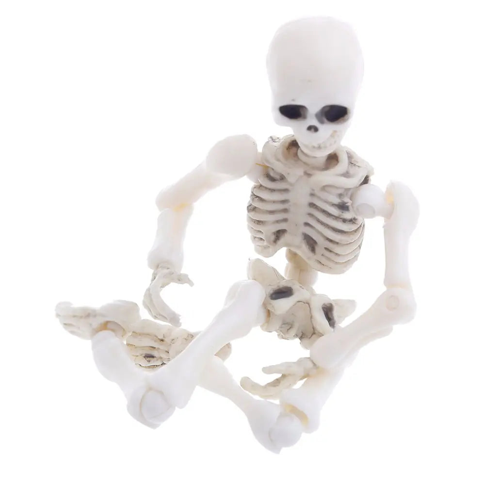 Movable Mr. Bones Skeleton White