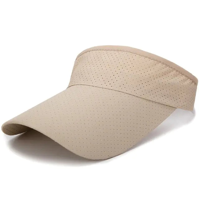 Adjustable Breathable Sun Protection Hat Dark Beige Adjustable