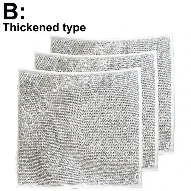 Steel Wire Cleaning Cloth B 10pcs(recommend)