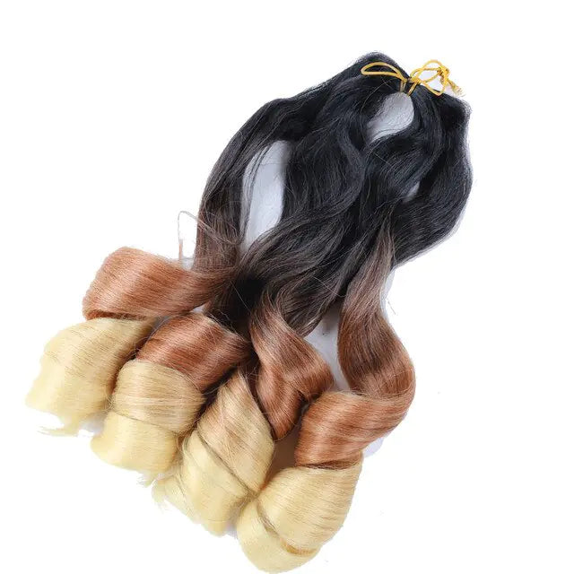 French Curl Braiding Synthetic Hair C15 22inches