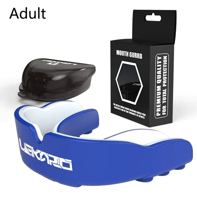 Sports Mouth Guard Adult Blue