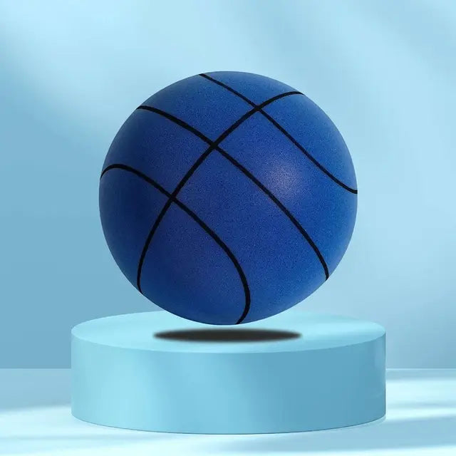 Silent Basketball Squeezable Indoor Training Blue 18CM