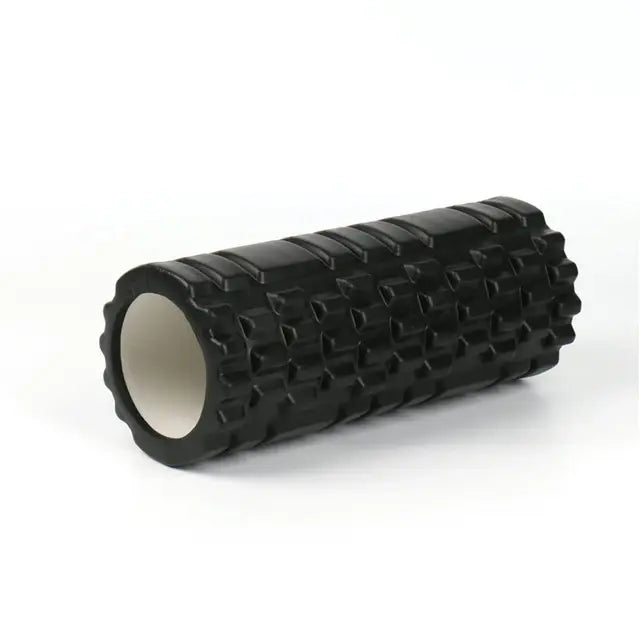 Yoga Muscle Massage Roller Black 25.5X8cm