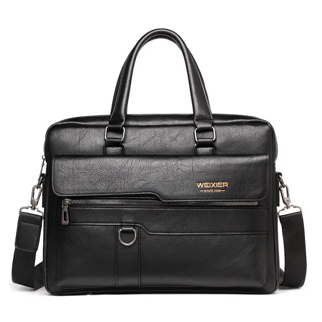 2023 Men Briefcase Bag Black 1 PCS