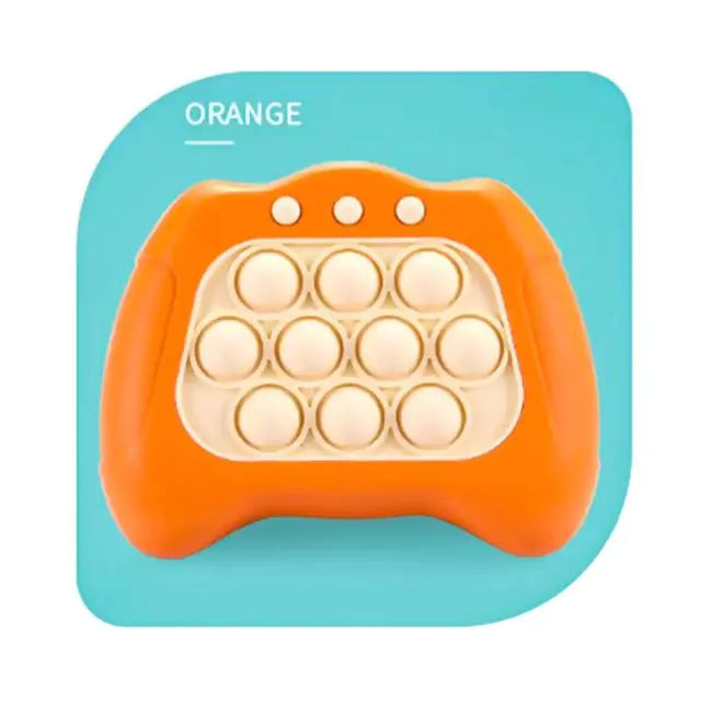 Pop Push Bubble Fidget Toy Orange-4895