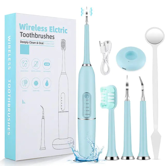 Electric Dental Calculus Remover Blue