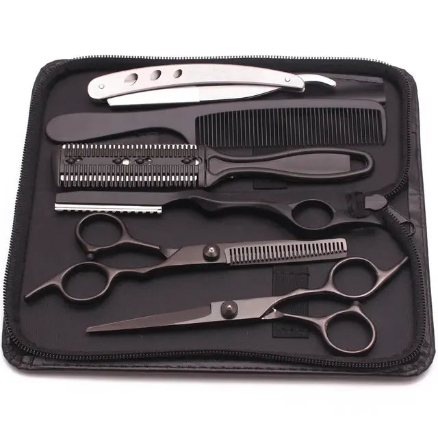 Hairdressing Scissors Set C1-Hei-6in1-3D