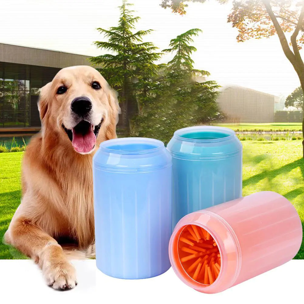 Pet Paw Washing Silicone Cup