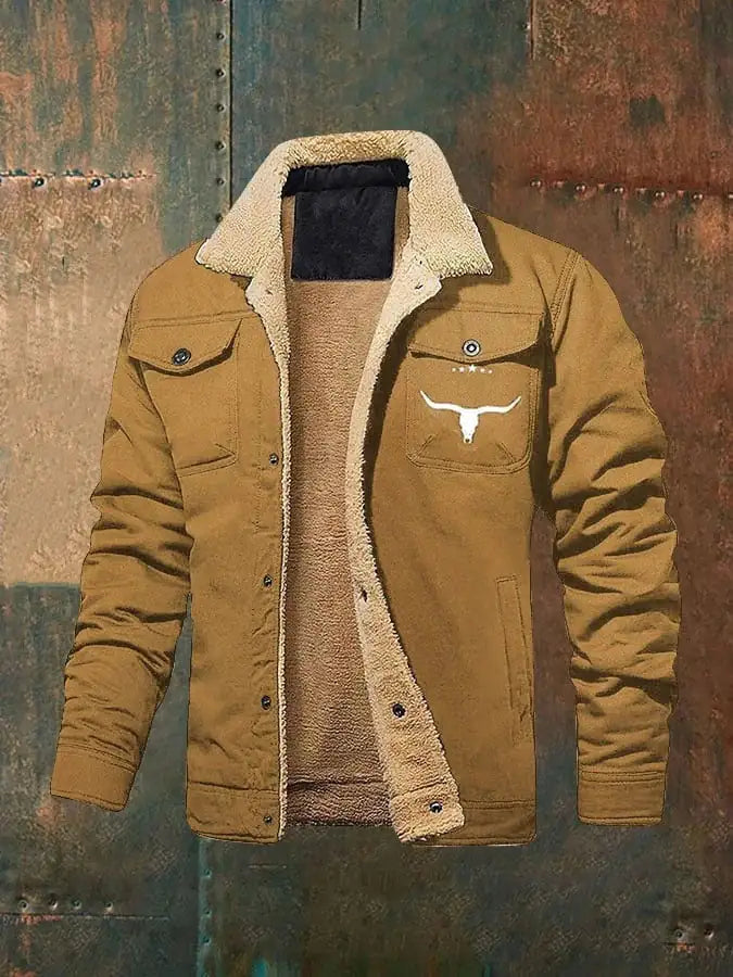 Casual Winter Jacket Single Breasted Warm Outerwear