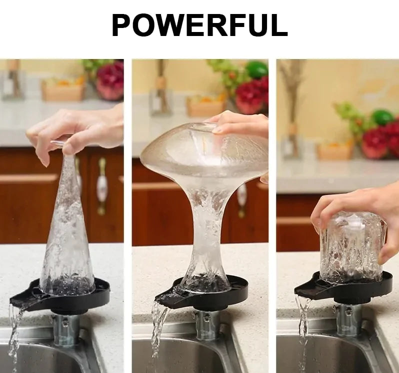 Glass Cup Kitchen Sink Washer