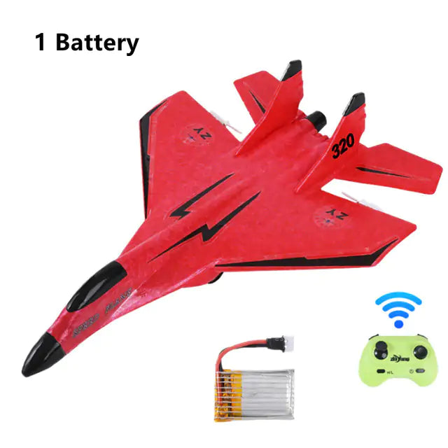 Electric Remote Control Outdoor RC Plane Toys RED-MIG320-1B