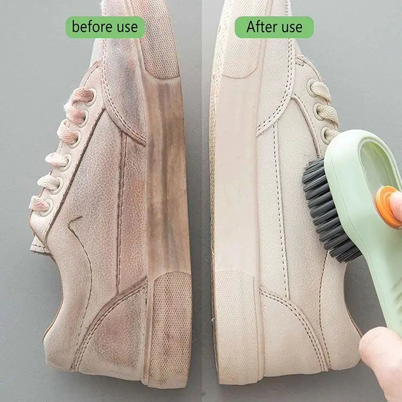 Automated Liquid Shoe Cleaning Brush
