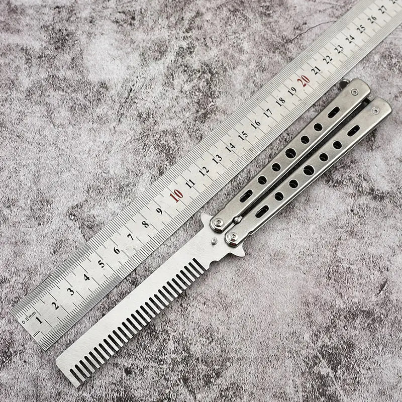 Foldable Stainless Steel Comb