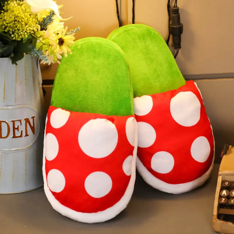 Plush Funny Slippers