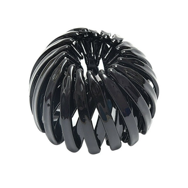 Bird Nest Shaped Hair Holder Color 6 One Size
