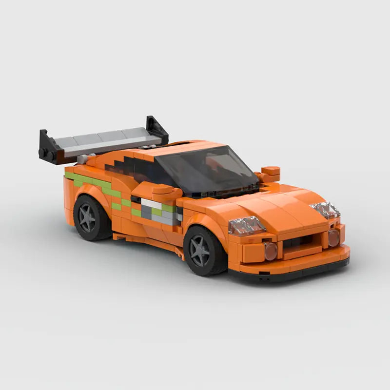 MOC Supra Sports Car Building Blocks
