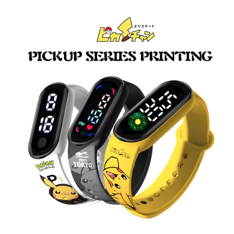 Pokémon Pikachu Printed Electronic Watch
