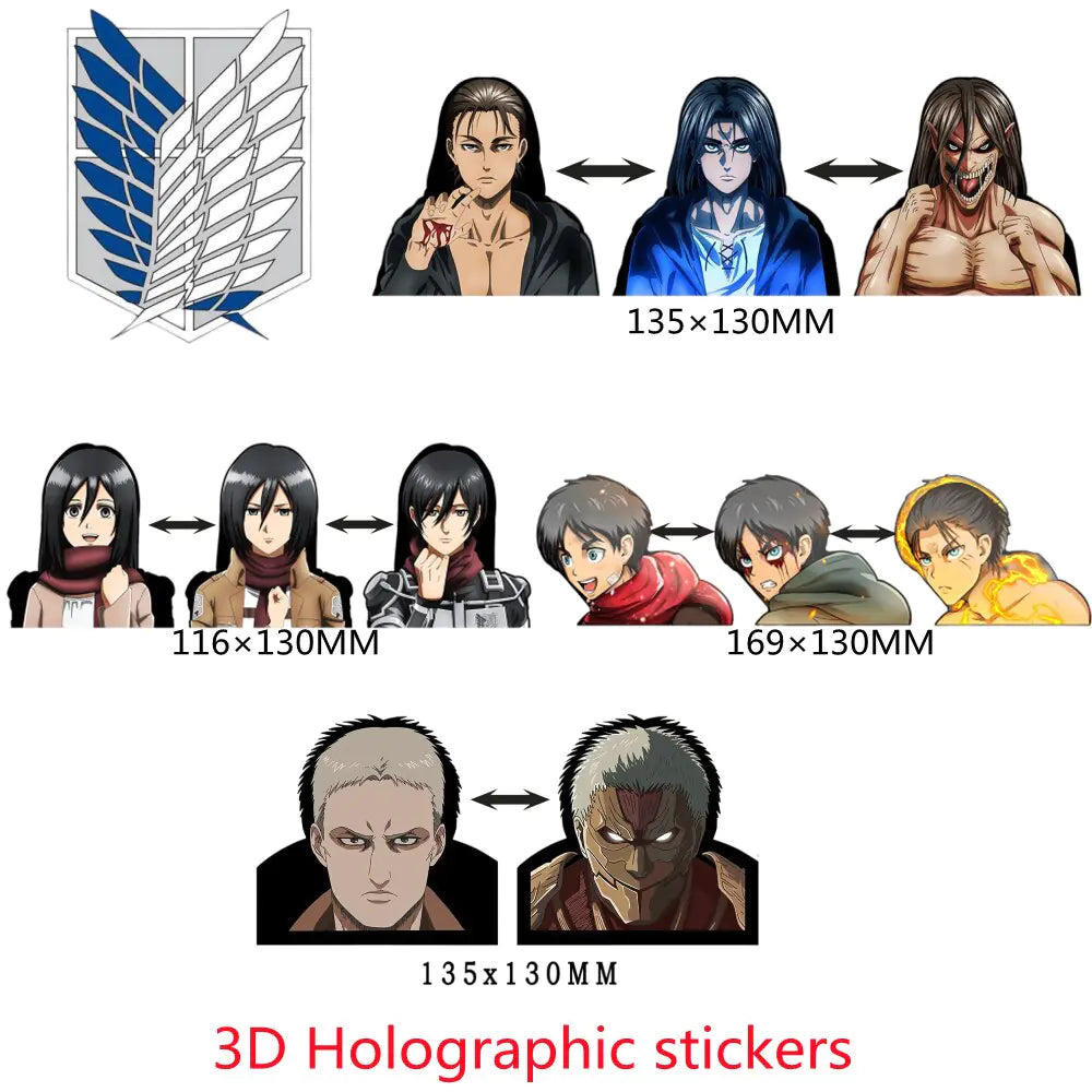 3D Motion Stickers