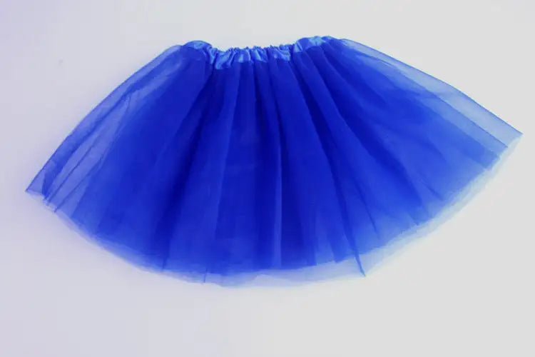 Half Length Skirt Tutu Royal Blue One size
