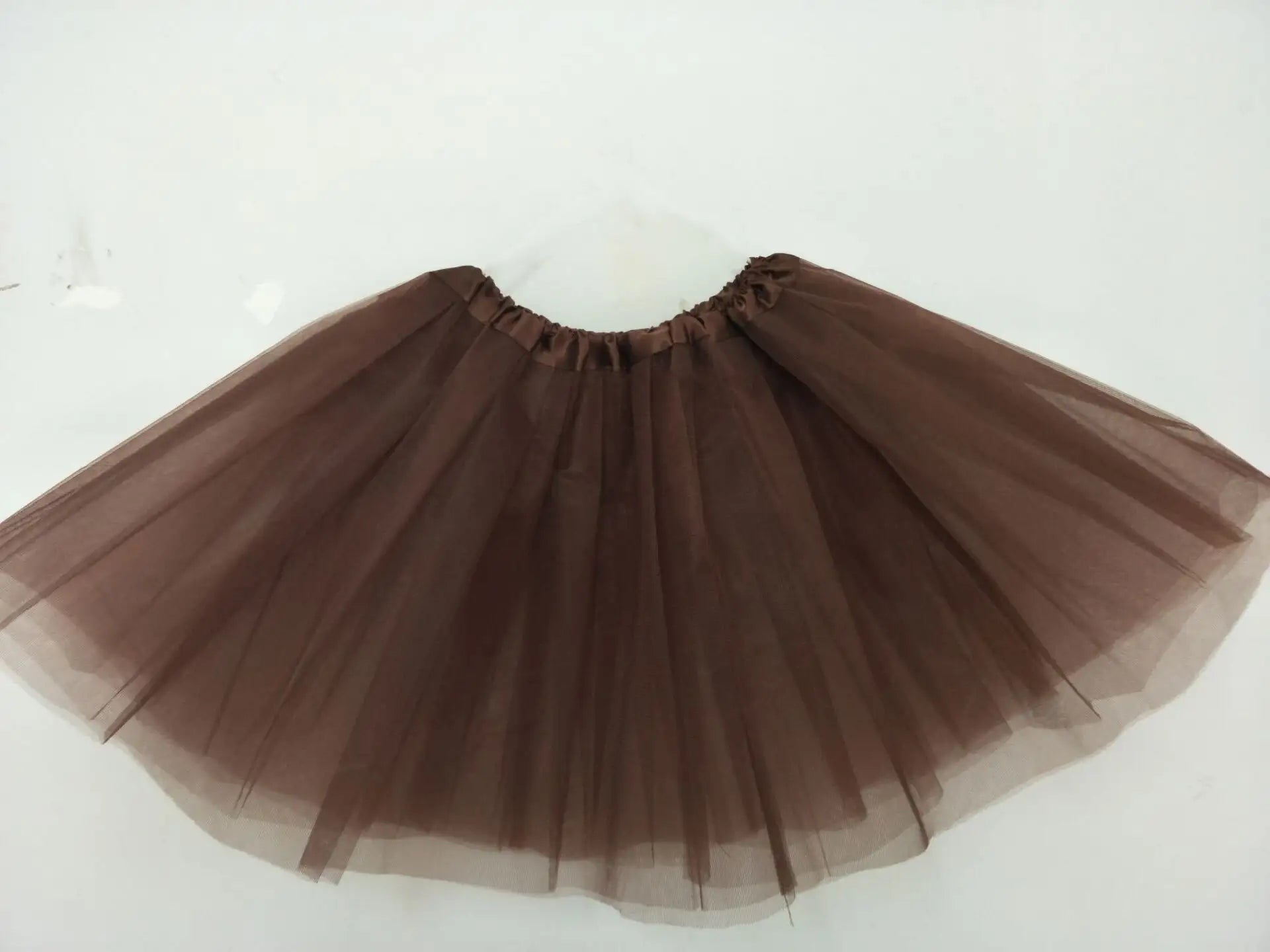 Half Length Skirt Tutu Coffee One size