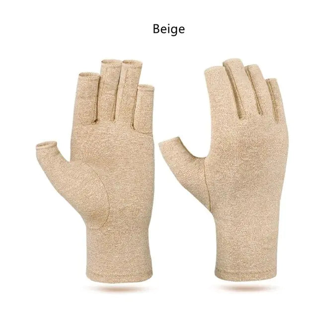Compression Arthritis Gloves Beige