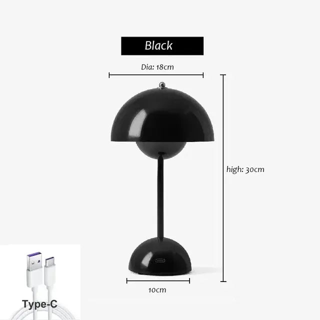 Bud Lamp Collection Black
