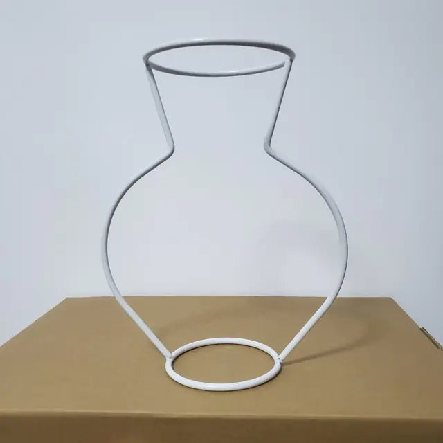 Nordic Style Iron Flower Vase