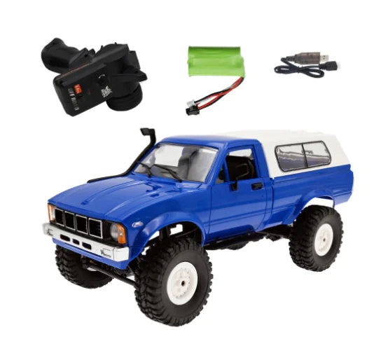 Pick-up Truck Remote Toy Blue 2