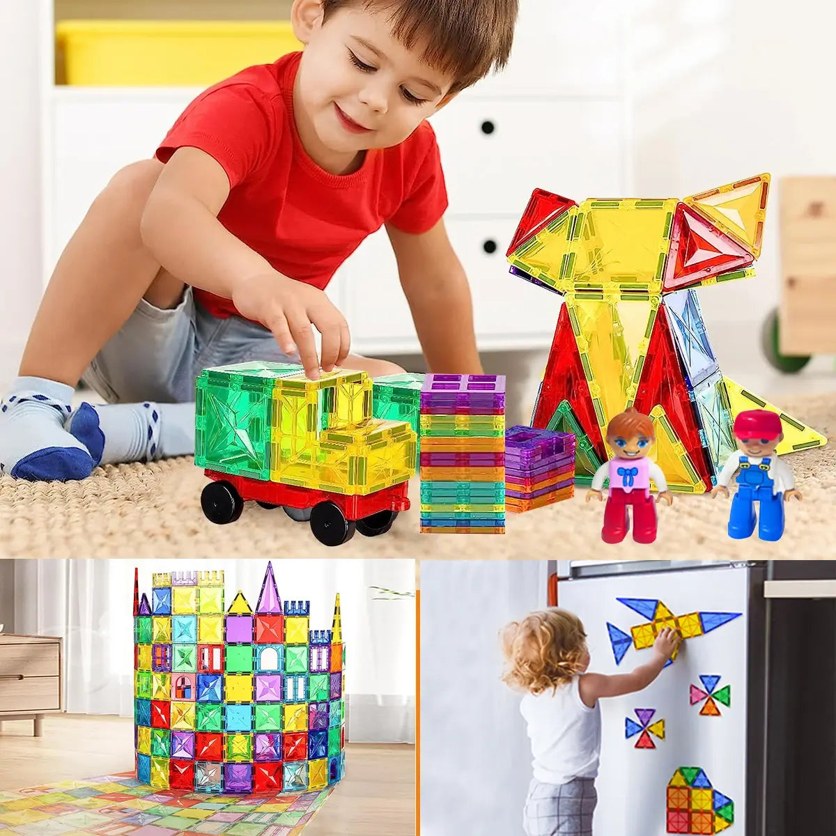 Magnetic Blocks Toys For Kids
