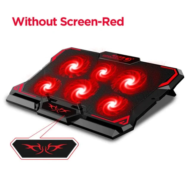 17inch Gaming Laptop Cooler Red (Without Screen)