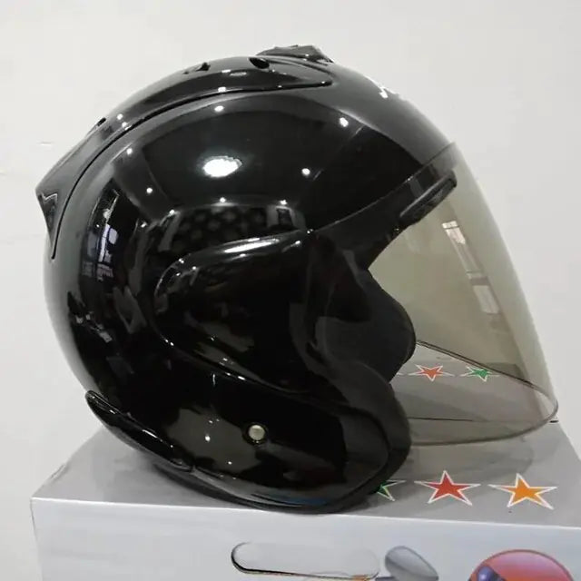 Motorcycle Half Helmet Smoke 35*26*27cm