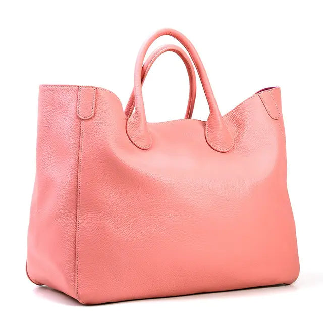 Oversize Tote Bag for Women Pink about 41cm-21cm-34cm