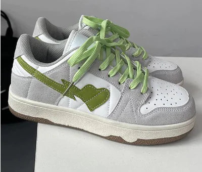 Heart X Sneakers Dunks Gray/Green