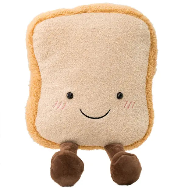 Cartoon Figure Bread Plush Toy Bread 16X9cm