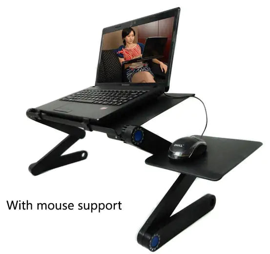 Laptop Foldable Stand With Mouse Board
