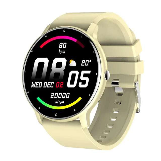 Unisex ZL02 Smart Watch Yellow