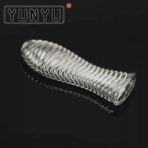Reusable Ribbed Silicone Crystal Condom Default Title