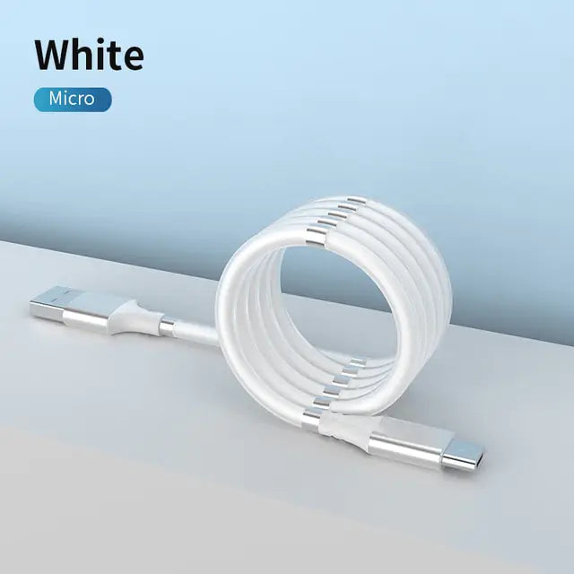 Magic USBC Rope White Micro 1m