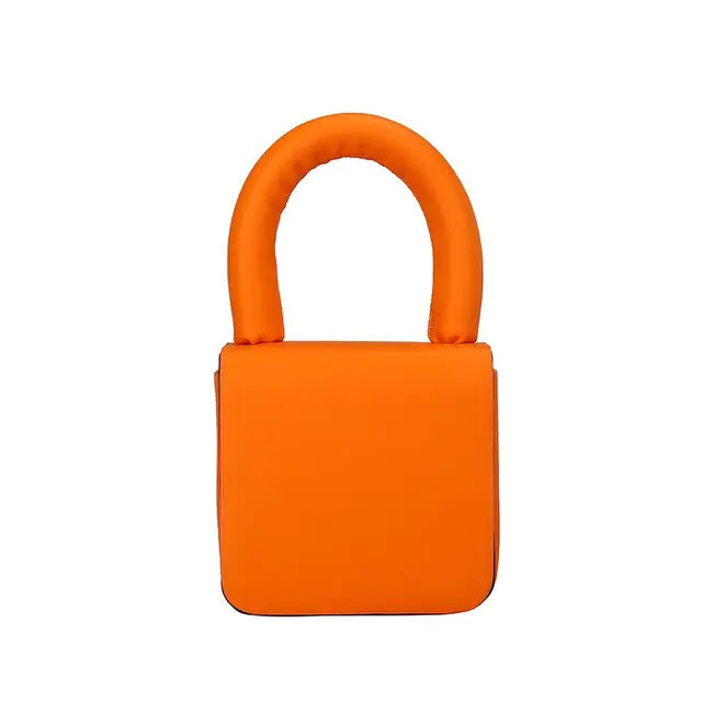 Candy Headphone Box Handbag Orange