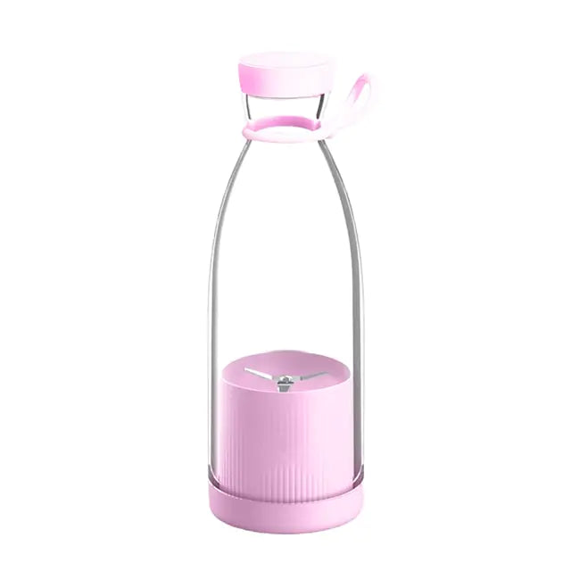 Portable USB Rechargeable Electric Juicer Pink