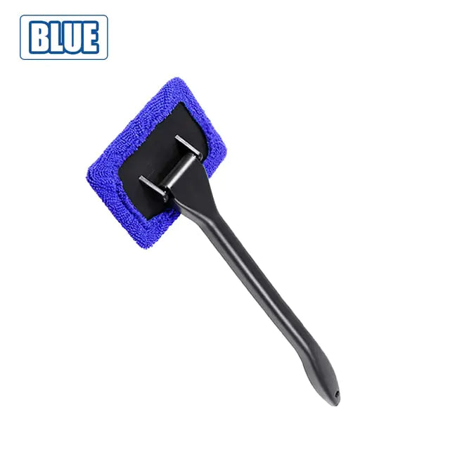 Car Window Cleaner Brush Kit Blue