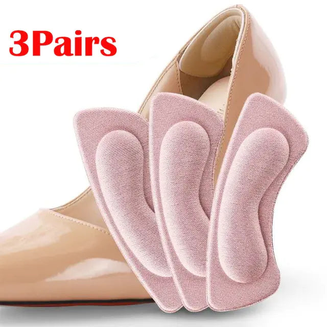 Insoles Patch Heel Pads Pink 3pairs