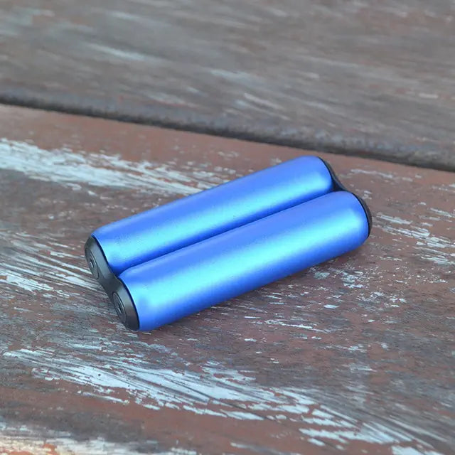Aluminum Fidget Roller: Stress Relief Dark Blue