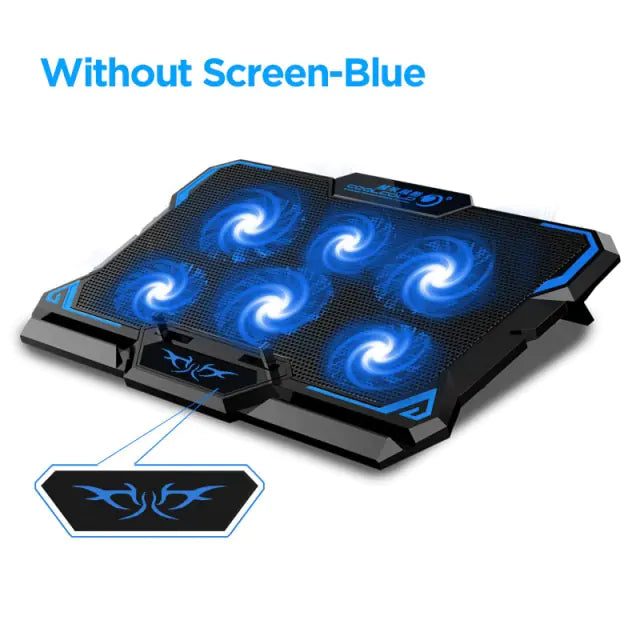 17inch Gaming Laptop Cooler Blue (Without Screen)